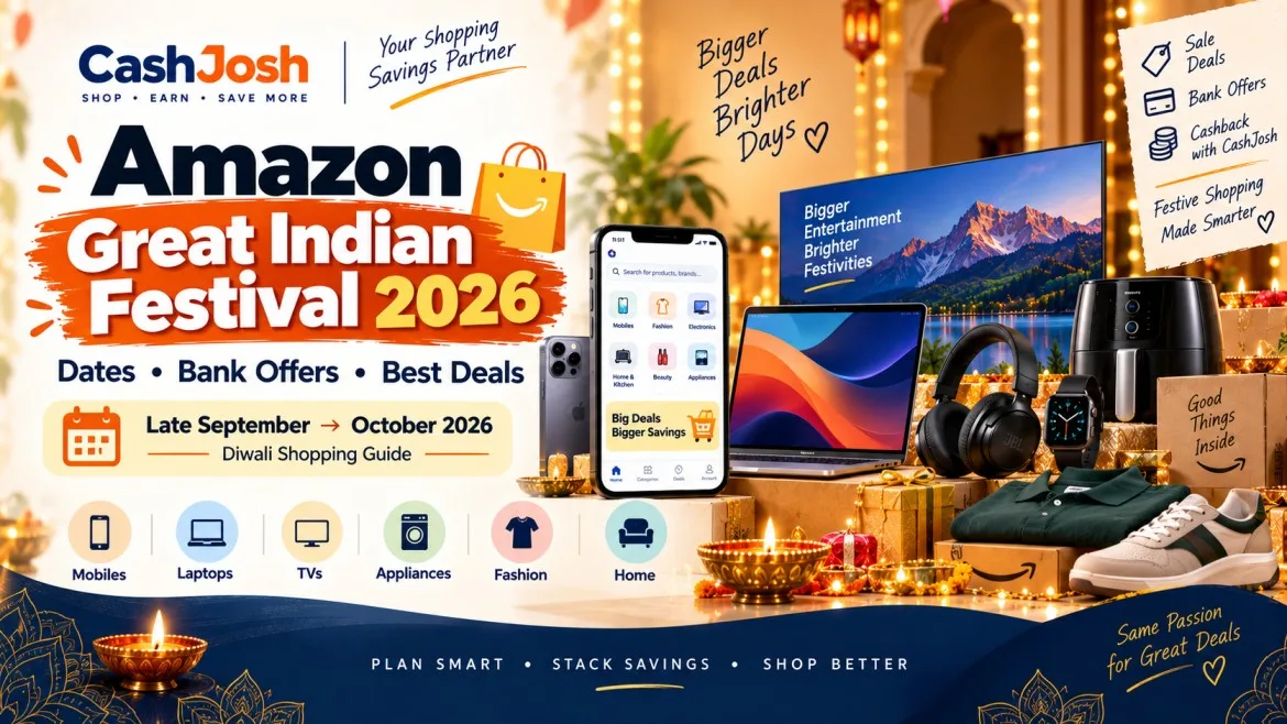 Amazon Great Indian Festival 2026: Expected Dates, Bank Offers & Category-Wise Deals Guide